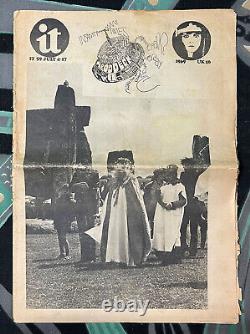 JOHN LENNON International Times #59 July 4 1969 Mick Jagger Sun Ra DIANETICS