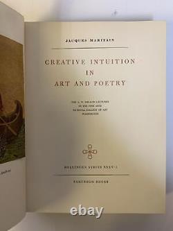 Jacques Maritain / CREATIVE INTUITION IN ART AND POETRY SIGNED 1st Edition 1953