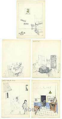James MARSHALL / Original Drawings Cavafy Poems Signed 1st Edition 1971