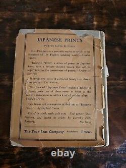 Japanese Hokkus By Yone Noguchi 1920 First Edition
