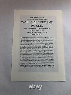 Jasper Johns and Wallace Stephens Poems Etching aquatint signed print by Johns