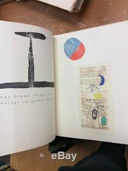 Joan Miro A Toute Epreuve 1984 Paul Eluard Poetry Art Book Reproduction
