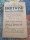 July 1930 Driftwind Poetry Journal. H. P. Lovecraft Poem Within. Vol 5 No. 1 Rare