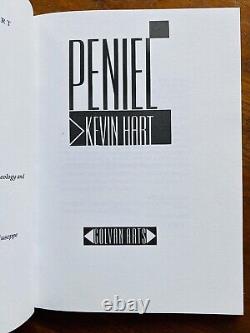 Kevin Hart Peniel softcover 0646001523 1991 australian poetry