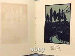 LOS ANGELES IN BLOCK PRINT, by Stella Knight Ruess 1932 Poems Signed, Rare