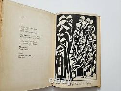 Langston Hughes, One Way Ticket, Jacob Lawrence signed African American art