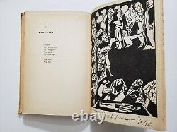 Langston Hughes, One Way Ticket, Jacob Lawrence signed African American art