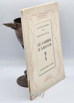 Le Cahier D'Amour 1944-Lmt. Ed. Numbered. Banned Vintage French Erotica