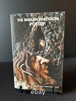 Literary Heritage The English Tradition Poetry, Donald G. Kobler 1974 PB Rare