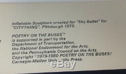 Lot Of 3 Poetry On The Buses Art & Poetry Series PA Council Arts DOT Philly