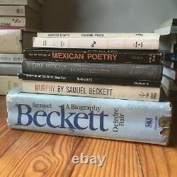 Lot Of 7 Samuel Beckett Books Poetry Novel
