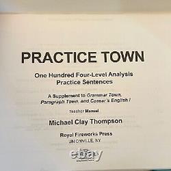 MCT Michael Clay Thompson TOWN Level 2 Student Books & Teacher Manuals Set of 8