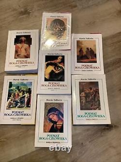 Maria Valtorta Book Lot 7 Soft Cover Books Look At Pictures Poems Religious WOW