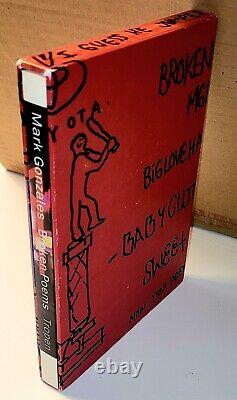 Mark Gonzales Drawing Ltd 25 Signed First Ed Broken Poems Book Beautiful Losers