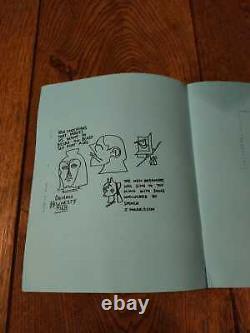 Mark Gonzales The Thrill And The Fun Poetry Booklet ZINE + Original FAX Gonz Art