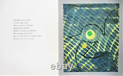 Max Ernst Dent Prompte Poem De Rene Char No. IX Lithograph 1969 Free Ship Us