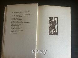 Max Weber Primitives Poems and Woodcuts 1926 Signed