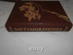 Metamorphoses by Ovid. Folio Society. Leather Bound Deluxe Limited Ed 1/ 2750