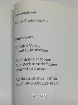Mira verlag 10 Vol Set 9 Vols german / 1 English Erfahrungen Horizonte Poems