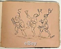 Mostly WW1 WWI Era Sketchbook Poems Painted Art Drawings Some Military