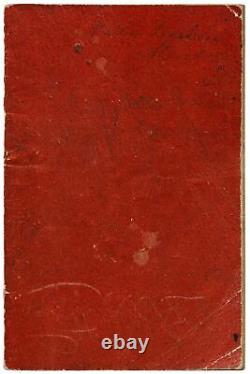 Nellie M PRESTON / Journal Young Girl's Personal Journal of Poetry 1862