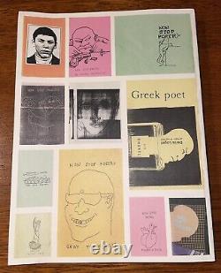 Non Stop Poetry The Zines Of Mark Gonzalez 2014 lst Edition Rare Skater Art
