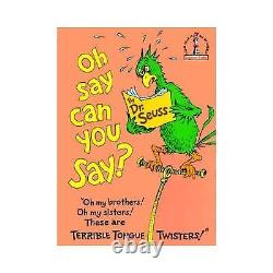 Oh, Say Can You Say Theodor Seuss Geisel, 0394842553, hardcover