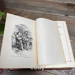 Old Poems Plays & Essays of Oliver GOLDSMITH Book 1880's ANTIQUE Victorian Art