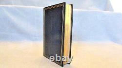 Oxford Book of English Verse. Art deco fine binding of full black morocco 1925