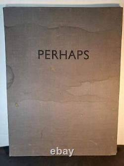 Perhaps 7 etchings by Aaron Fink and 7 poems by Paul Genega massive signed por