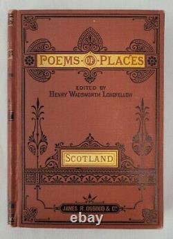 Poems of Places 1876-1877, Longfellow, England, France, Scotland, Ireland, Spain