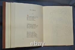 Poésies by Mallarmé illustrated by Matisse Skira Facsimile Limited Edition