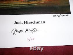 Poet JACK HIRSCHMAN The House of Hunger, #5/45, Soheyl Dahi, SIGNED withartwork