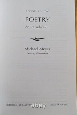 Poetry an Introduction (INSTRUCTOR'S EDITION)