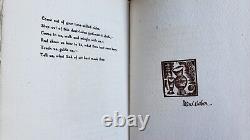 Ptimitives Poems and Woodcuts by Max Weber Signed Limited Spiral Press 1926