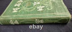 RARE Holmes's Poetical Works Gorgeous Art Nouveau Cover in Green Cloth
