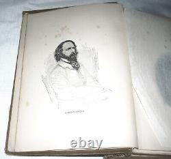 RARE/VINTAGE THE COMPLETE POETICAL WORKS OF ALFRED TENNYSON Illustrated 1882