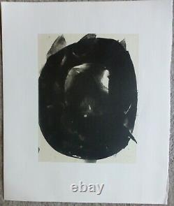 ROBERT MOTHERWELL Nocturn V LITHOGRAPH Three Poems by Octavo Paz Lim. Ed. 750