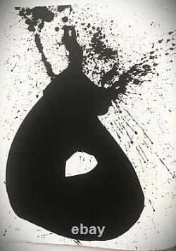 ROBERT MOTHERWELL Signed 1967 Limited Edition Color Lithograph Frank O'Hara MOMA