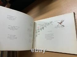 Rare 1891 Ce Que Disent Les Fleurs Poetry & Art Illustrated Book (t5)
