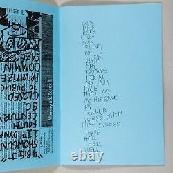 Rare Deear Poetry Booklet by Mark Gonzales art zine 32 pages 2002