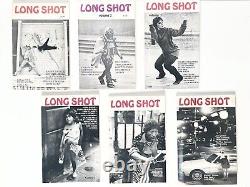 Rare LONG SHOT VOL 1-6 1982-1987 Zine Poetry/Fiction/Art Punk Magazine Z01
