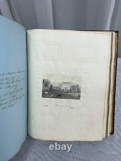 Rare Victorian English 1865 Vanity Scrapbook Poetry Art Book W. And H. Block LDN