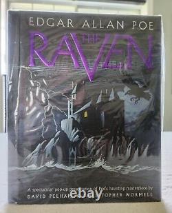 Raven A Pop-Up Book by Edgar Allan Poe (2016, Hardcover)