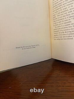 Robert Browning, 2 vol Set, Fine Art Nouveau Leather Bumpus Binding 1899