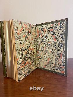 Robert Browning, 2 vol Set, Fine Art Nouveau Leather Bumpus Binding 1899