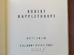 Robert Mapplethorpe, Patti Smith, Limited 1st Edition Book, NEWithFine/Pristine
