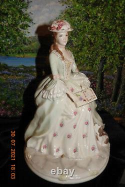Royal Worcester Figurine POETRY THE GRACEFUL ARTS