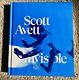 Scott Avett Invisible (large Book) Hardcover & Limited Edition, Printed In 2019