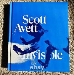 SCOTT AVETT INVISIBLE (large book) Hardcover & Limited Edition, Printed in 2019